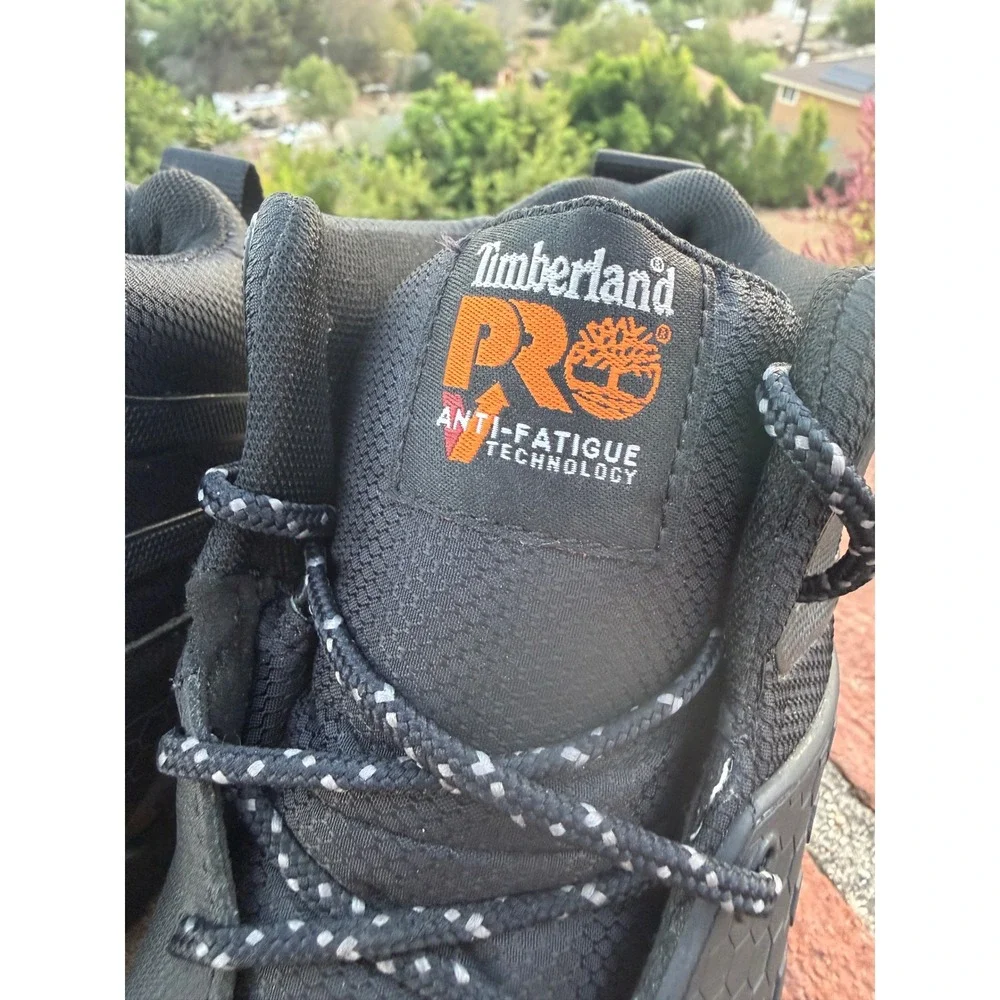 Timberland PRO Mens 13M ReBOTL Waterproof Composite Toe Work Boots Black A1KBW